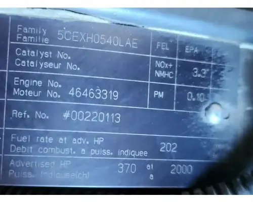 Cummins ISL Engine Assembly