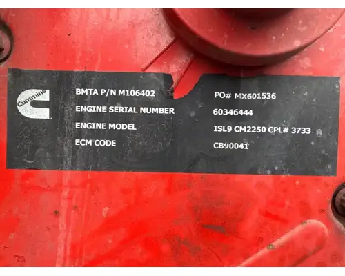 Cummins ISL Engine Assembly