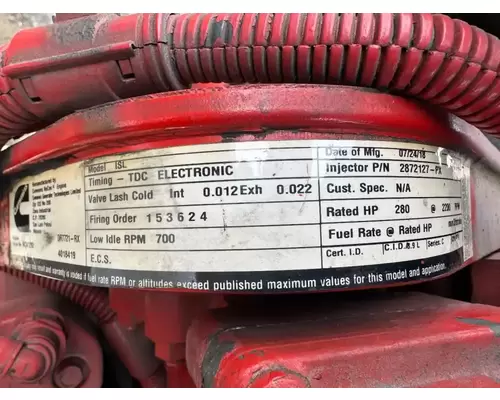 Cummins ISL Engine Assembly