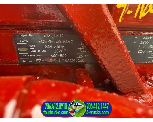 Cummins ISM Engine Assembly
