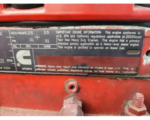 Cummins ISM Engine Assembly