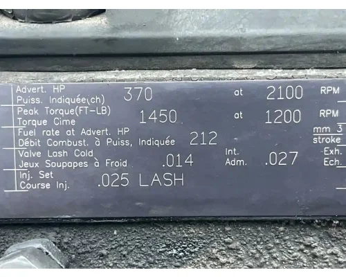Cummins ISM Engine Assembly