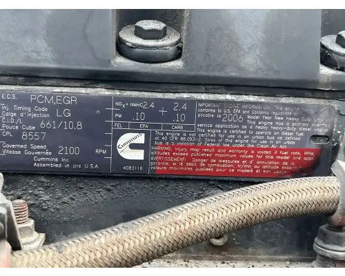 Cummins ISM Engine Assembly