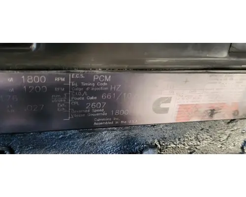 Cummins ISM Engine Assembly