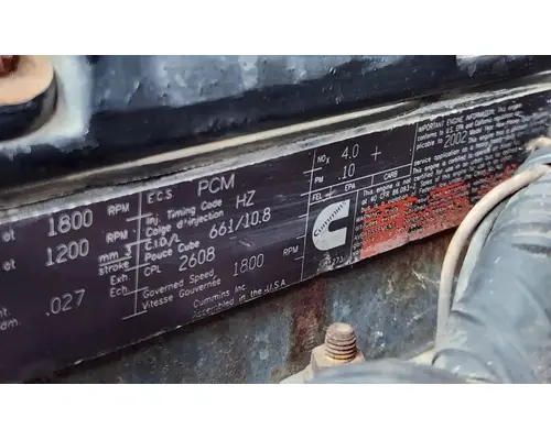 Cummins ISM Engine Assembly