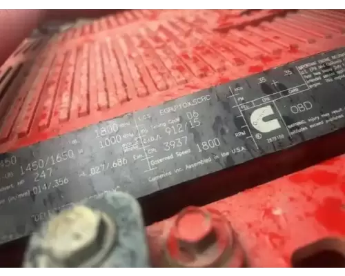 Cummins ISX/X15 Engine Assembly