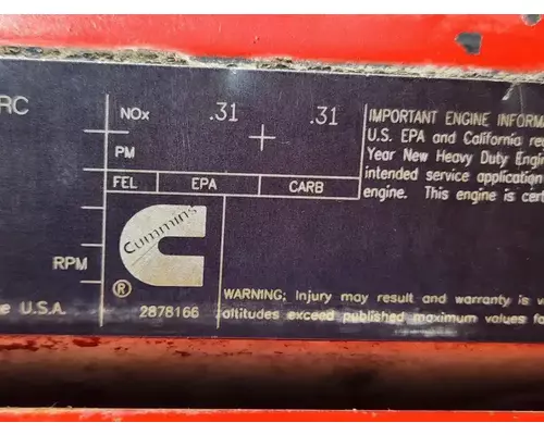 Cummins ISX/X15 Engine Assembly