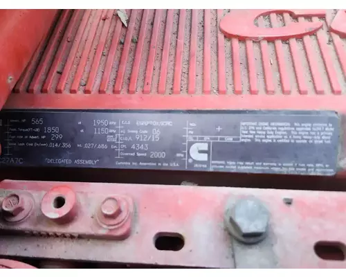Cummins ISX/X15 Engine Assembly