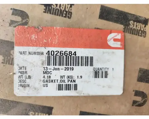 Cummins ISX/X15 Engine Parts, Misc.