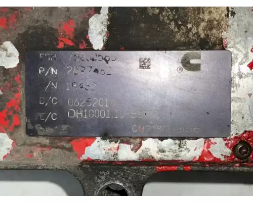 Cummins ISX12 G ECM
