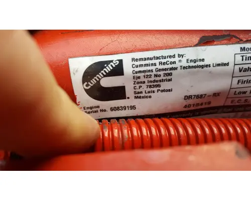 Cummins ISX12 G Engine Assembly