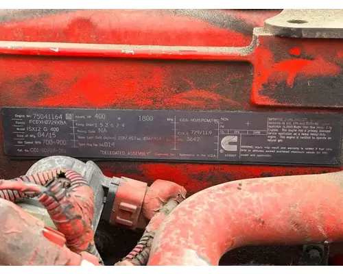 Cummins ISX12 G Engine Assembly