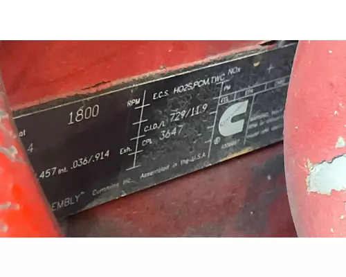 Cummins ISX12-G Engine Assembly