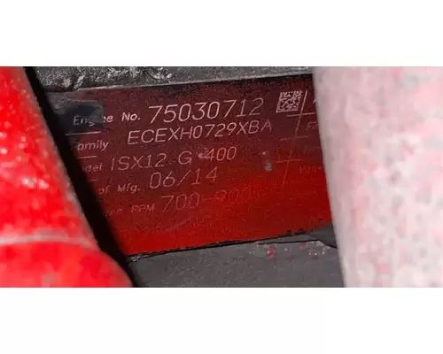 Cummins ISX12-G Engine Assembly