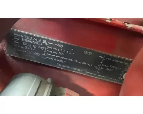 Cummins ISX12 G Engine Assembly