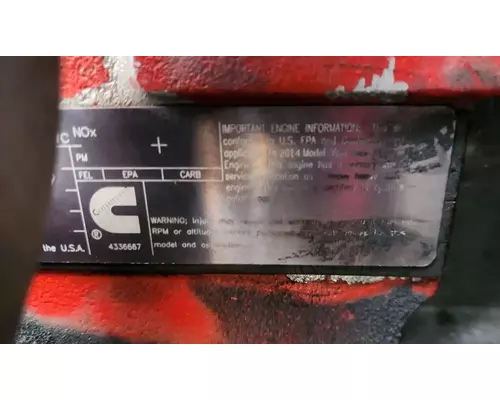Cummins ISX12-G Engine Assembly