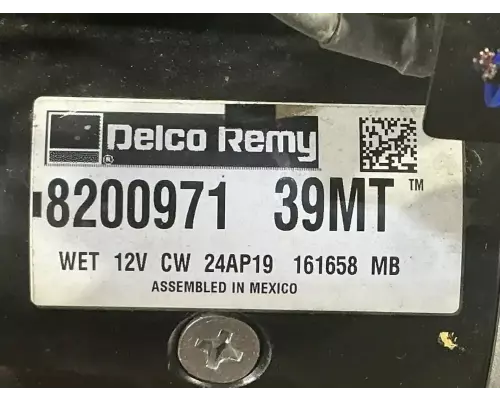 Cummins ISX12 G Starter Motor