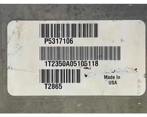 Cummins ISX12 ECM