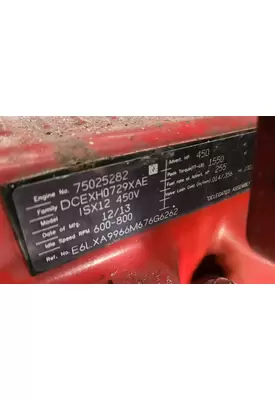 Cummins ISX12 Engine Assembly