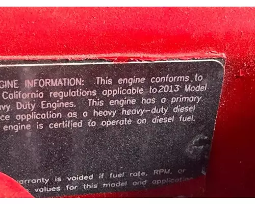 Cummins ISX12 Engine Assembly