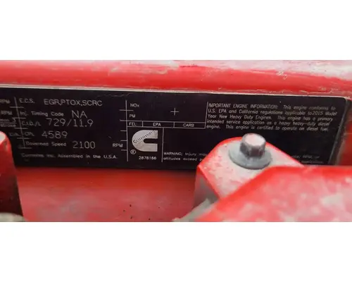 Cummins ISX12 Engine Assembly