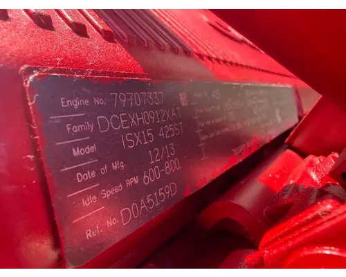 Cummins ISX15-425 Engine Assembly