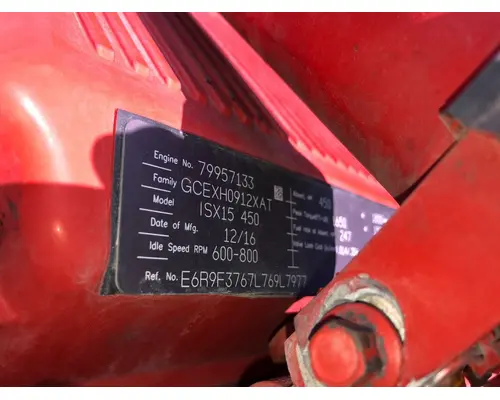Cummins ISX15 Engine Assembly