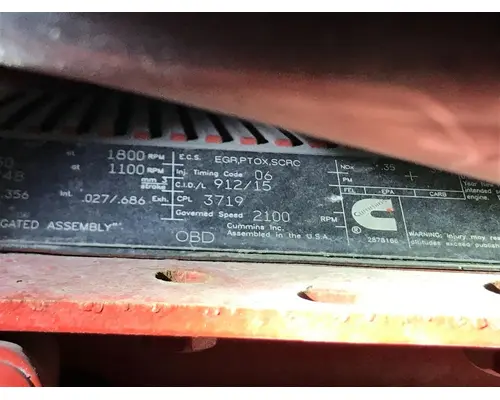 Cummins ISX15 Engine Assembly