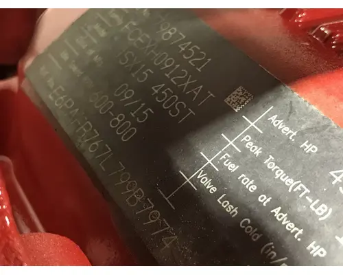 Cummins ISX15 Engine Assembly