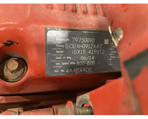 Cummins ISX15 Engine Assembly