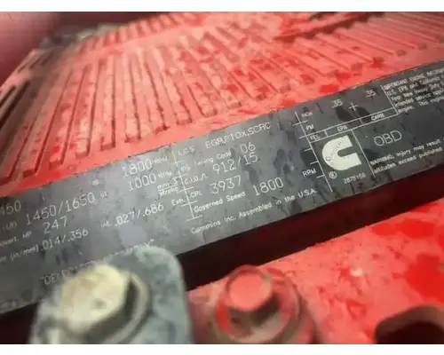 Cummins ISX15 Engine Assembly