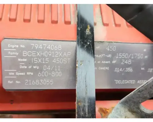 Cummins ISX15 Engine Assembly