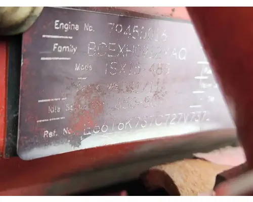 Cummins ISX15 Engine Assembly