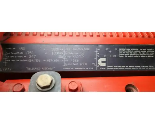 Cummins ISX15 Engine Assembly