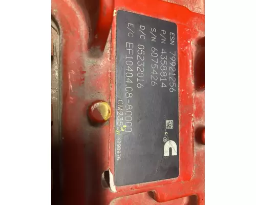 Cummins ISX15 Engine Control Module (ECM)