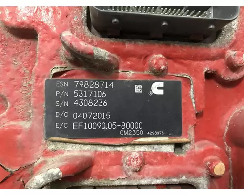 Cummins ISX15 Engine Control Module (ECM)