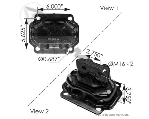 Cummins ISX15 Engine Mounts