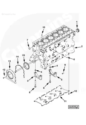 Cummins ISX15 Engine Parts, Misc.