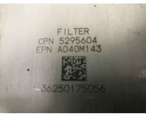 Cummins ISX15 Exhaust DPF Assembly