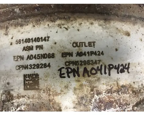 Cummins ISX15 Exhaust DPF Assembly