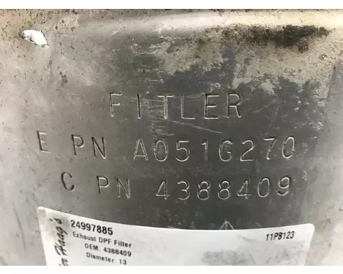 Cummins ISX15 Exhaust DPF Filter