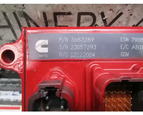 Cummins ISX ECM