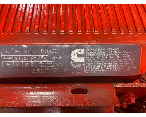 Cummins ISX Engine Assembly