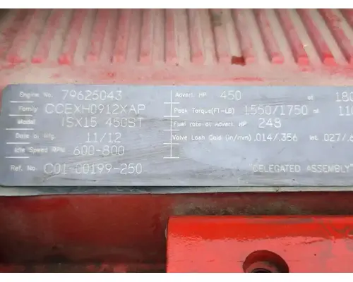 Cummins ISX Engine Assembly