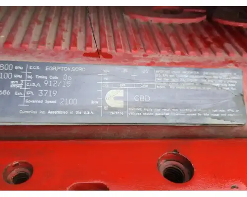 Cummins ISX Engine Assembly