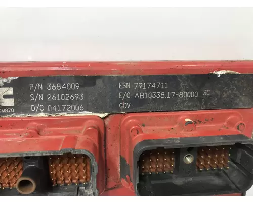 Cummins ISX Engine Control Module (ECM)