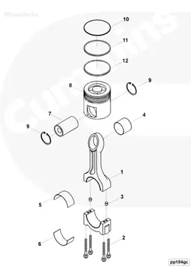 Cummins ISX Engine Parts, Misc.