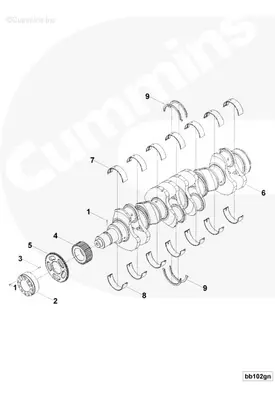 Cummins ISX Engine Parts, Misc.