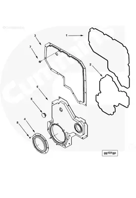 Cummins ISX Engine Parts, Misc.