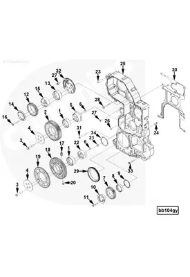 Cummins ISX Engine Parts, Misc.